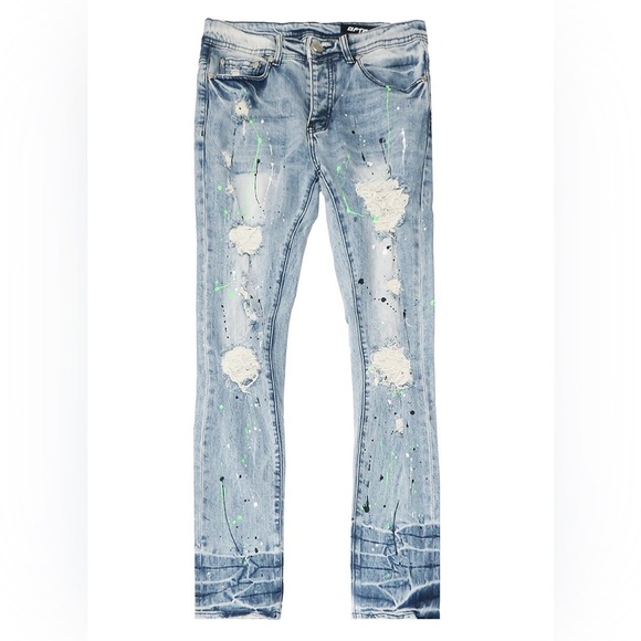 GFTD LA Paint Splatter Jeans - Picture 1 of 8
